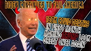 BREAKING NEWS: Biden Passes 100k Covid Cases In ONE Month Making Trump Look Great - Project Patriot