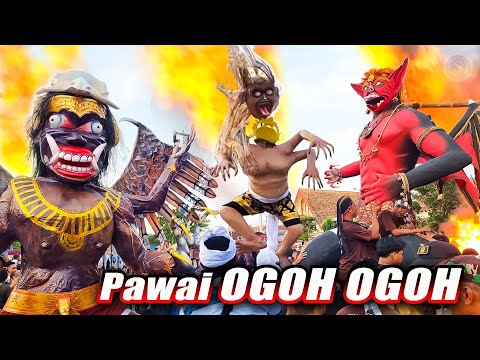 PAWAI OGOH OGOH BerAKHIR Seperti INI!! ~ Parade OGOH-OGOH Balun Turi Lamongan, Paling HEBOH.