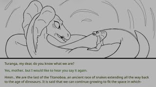 MJ AU - Bonus Pt 25.21 A Meeting (pt1/4 Ancestry) - ROTTMNT Comic AU #mjrottmntcomicau