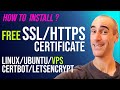 Installing Free SSL Certificates on VPS