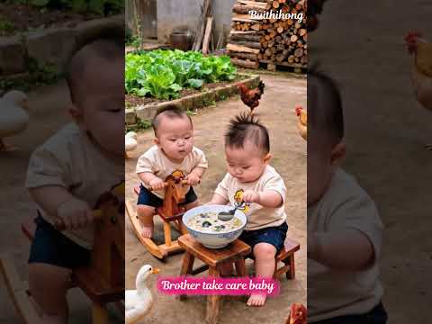 Brother take care baby #shots  #shortvideo  #viralvideo