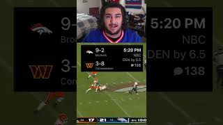 Which Primetime games left need to be Flexe'd  #nfl #nflseason #broncos #bengals #steelers #tua