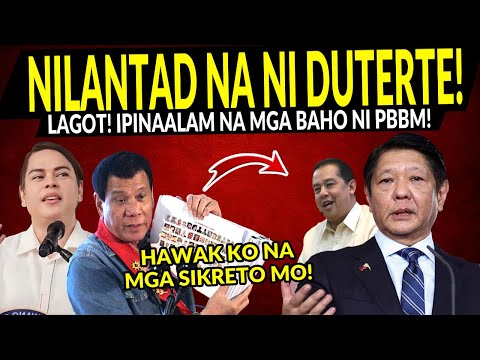 KAKAPASOK LANG Timb0g na! Makapanindig Balahib0ng Paglalantad! Si FPRRD lang Talaga Nakakagawa nito!