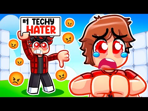 Techy Meets His #1 HATER In Roblox Rivals...