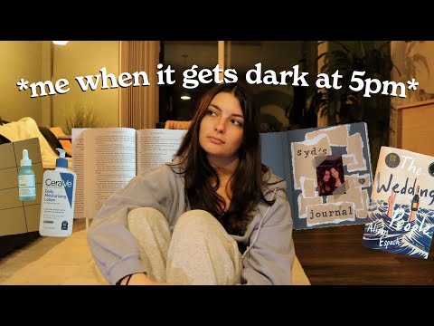 a week of night routines: fighting off seasonal depression edition (vlog)