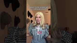 August 18 Press Briefing with karoline leavitt Actual footage.