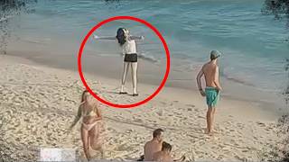 Esse Homem Filmou Algo na Praia, que Ninguém Está Conseguindo Acreditar!