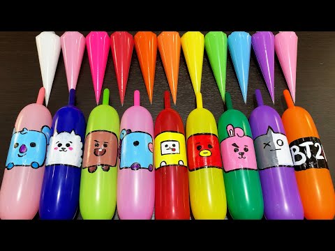 MAKING SLIME WITH PIPING BAG VS BALLOON ! SATISFYING VIDEOS #5911