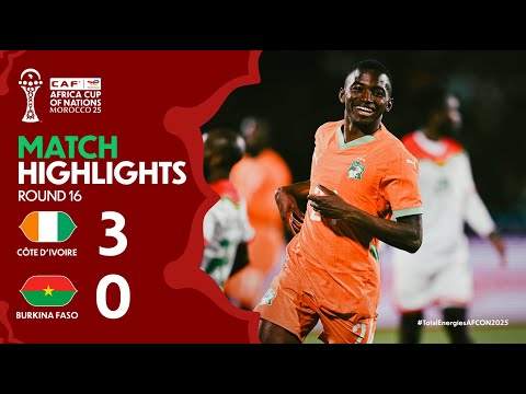 Temps forts du match Côte d'Ivoire - Burkina Faso
