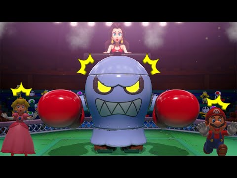 Super Mario Party Jamboree - All 1 vs 3 Minigames - Pauline vs Her Friends