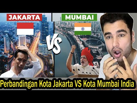 PERBANDINGAN KOTA JAKARTA VS KOTA MUMBAI INDIA, JAKARTA VS MUMBAI DULU DAN SEKARANG