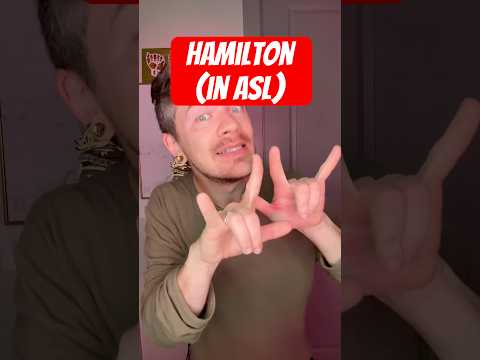 More Hamilton in ASL #asl #signlanguage #hamilton #congratulationshamilton #coda #fallintoshorts