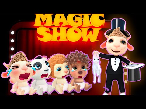 The magician taught us new tricks👻👶👒Performance on the magic stage👻👶👒Transformation tricks