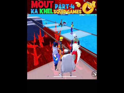 Mout ka khel 😂 squid games | [part-4] | #shorts #freefire #deepakrds #freefirefunny #funny