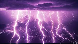 Powerful Thunderstorm Is Healing Your Mind | Say Goodbye to Stress & Sleep with Heavy Rain & Thunder