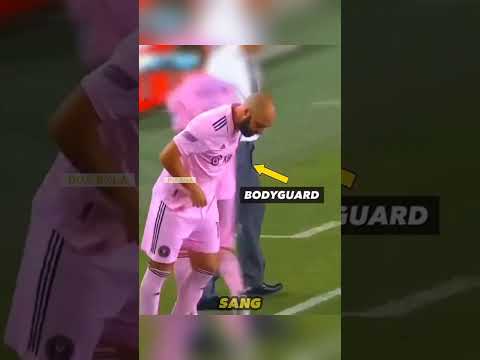 bakat terpendam sang bodyguard messi