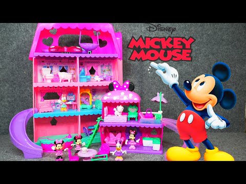 40 Minutes Satisfying with Unboxing Minnie Mouse Kitchen Playset, Disney Toys Collection | ASMR