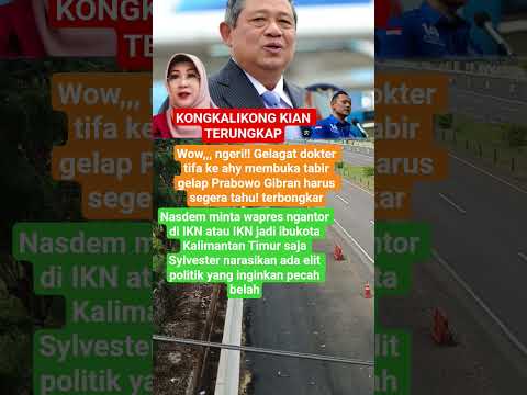 KONGKALIKONG KASUS IJAZAH JOKOWI KIAN TERUNGKAP #doktertifa #ahy #silpester