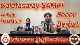 Galatasaray 3-0 Fenerbahçe #tepki #reaction #derby #derbi 