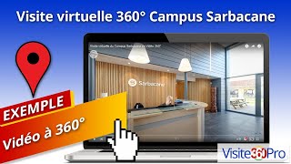 Campus Sarbacane en Vidéo 360°