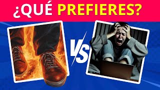 🔥¿Y TÚ QUÉ PREFIERES?🔥  #quiz #trivia  #juegosdequiz
