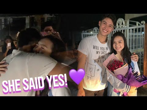 SHE SAID YES! THANK YOU CHINNY!