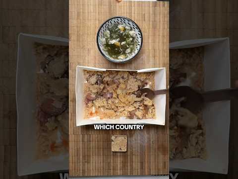 Military Rations Around the World | China