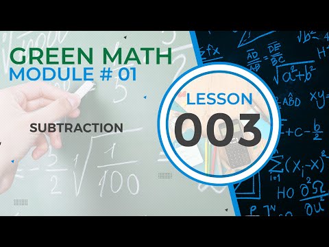 003 - Green Math - Subtraction