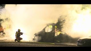 Erneuter Fahrzeugbrand auf Weezer Parkplatz