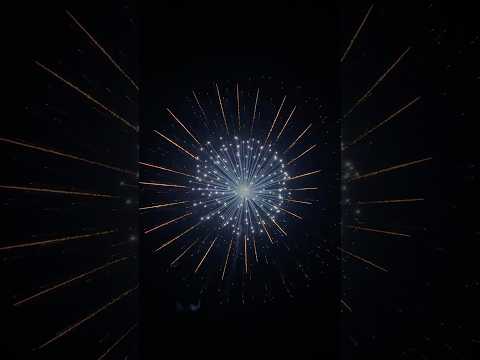 8" Red Green Crackling Magic Ball into Blue Pistil w/Brocade Ring Rise/Tail #racconfireworks