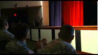 Brad talks Logan & cast introduction at Fort Benning Fury screening premiere