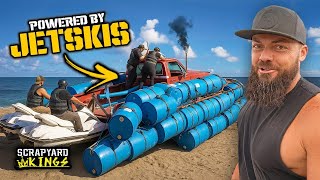 Homemade Amphibious Vehicle Fails! Scrapyard Kings Episode 3
