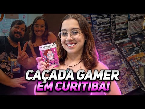 CAÇADA GAMER  EM CURITIBA! / EVENTO VILA NERD