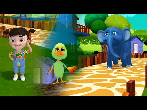 Main Tota Main Tota Hathi Raja & Aloo Kachaloo | 3D Animated Videos | Lead Little Kids Rhymes