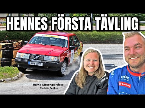 MIN TJEJ TÄVLAR I RALLY FÖR FÖRSTA GÅNGEN - [VLOGG #765]