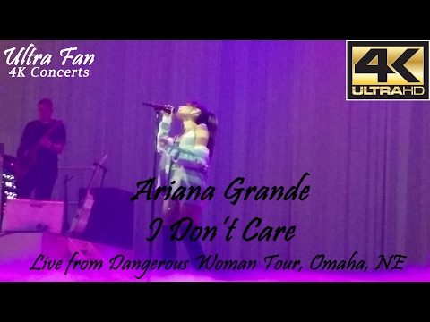 Ariana Grande - I Don't Care Live from Dangerous Woman Tour Omaha