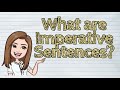 Understanding Imperative Sentences