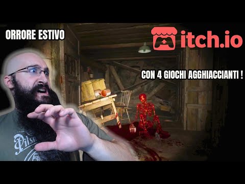 ITCHIO Estivo con 4 GIOCHI AGGHIACCIANTI ! - ITCHIO NIGHT Preregistrata
