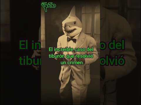 El increíble caso del tiburón que resolvió un crimen #historia #leyendas #viral #misterios
