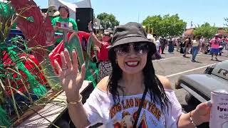 Laos LA ສະບາຍດີ🙏 Lao new year festival in northern Cali Merced มาเที่ยวบุญสงกรานต์ทีมเสสนุกมาก