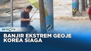 Geoje Korea Selatan Dilanda Banjir Parah Akibat Hujan Ekstrem