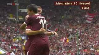 Kaiserslautern - Liverpool 1:0 (Testspiel 24.07.2010)
