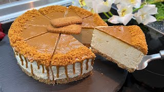 Chessecake Lotus pa pekje 🤩 Me 5 përbërës , shpejt dhe leht