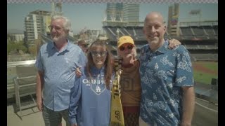 Dodger Fan Moves to Petco Park