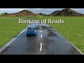 Centripetal Force and Banked Roads