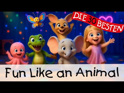 Fun like an Animal (Animationsvideo) || Kinderlieder zum Mitsingen und Bewegen