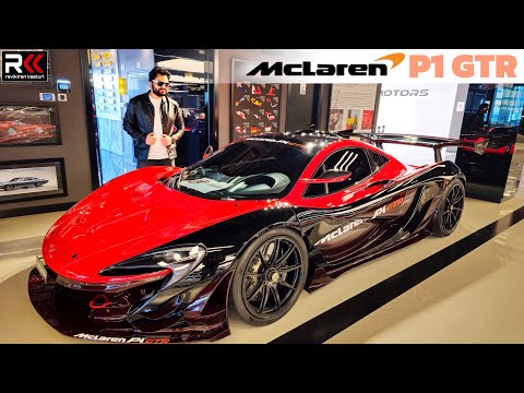 McLaren P1 GTR Track Supercar Exclusive Walkaround - RED CARBON FIBRE Body #ravikirankasturi