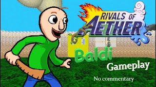 Rivals of Aether Baldi gameplay (no commentary)