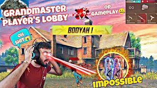 Fearless and Unstoppable : Rush Gameplay in Grandmaster Lobby #freefire