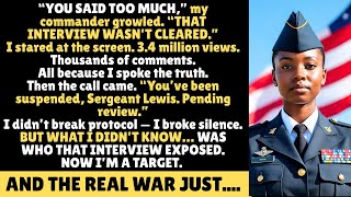 “I Gave One Honest Interview While Deployed… Then They Tried to Silence Me”
